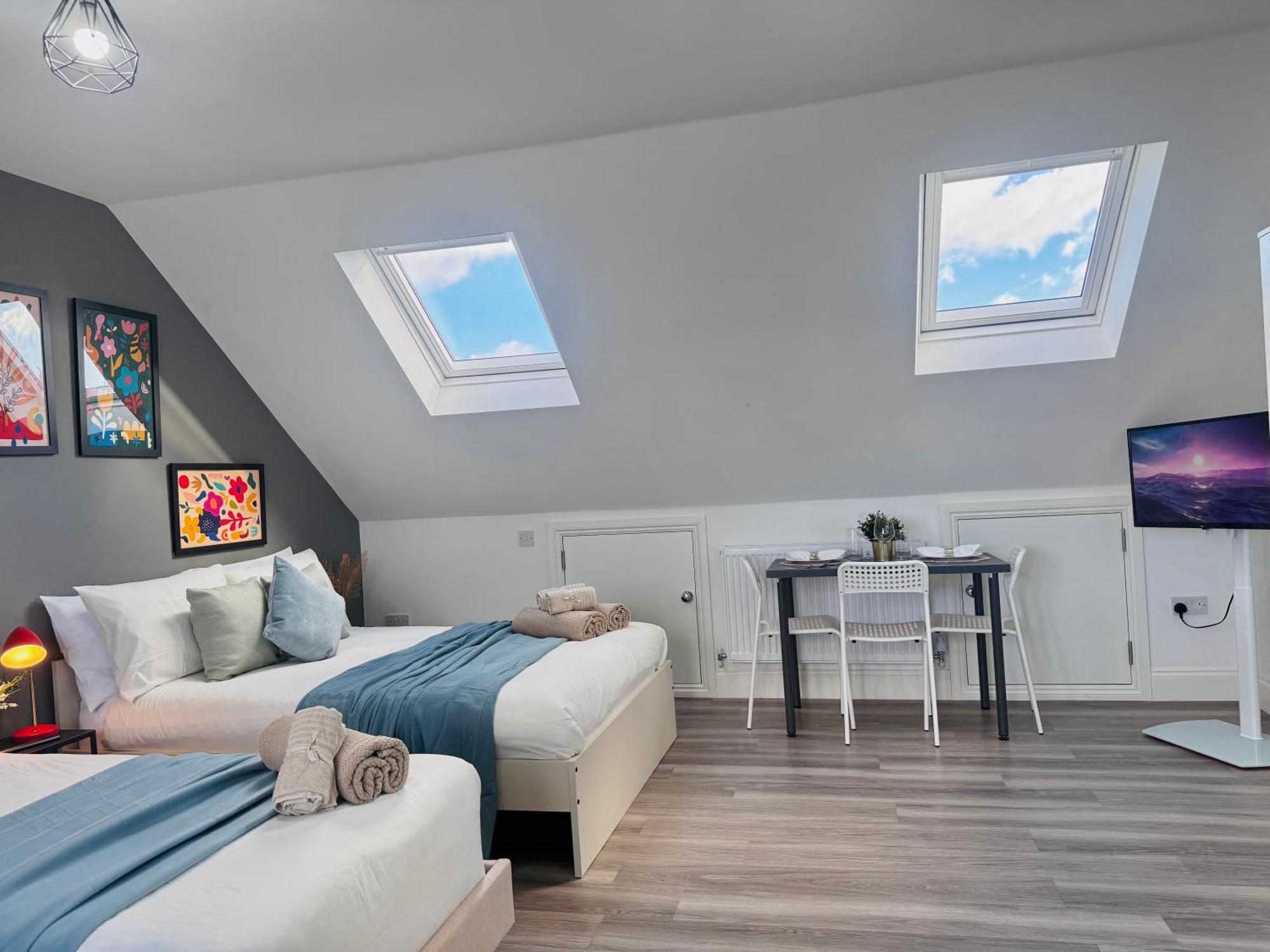 Bright Studio Loft 30Min To Central London Eksteriør billede