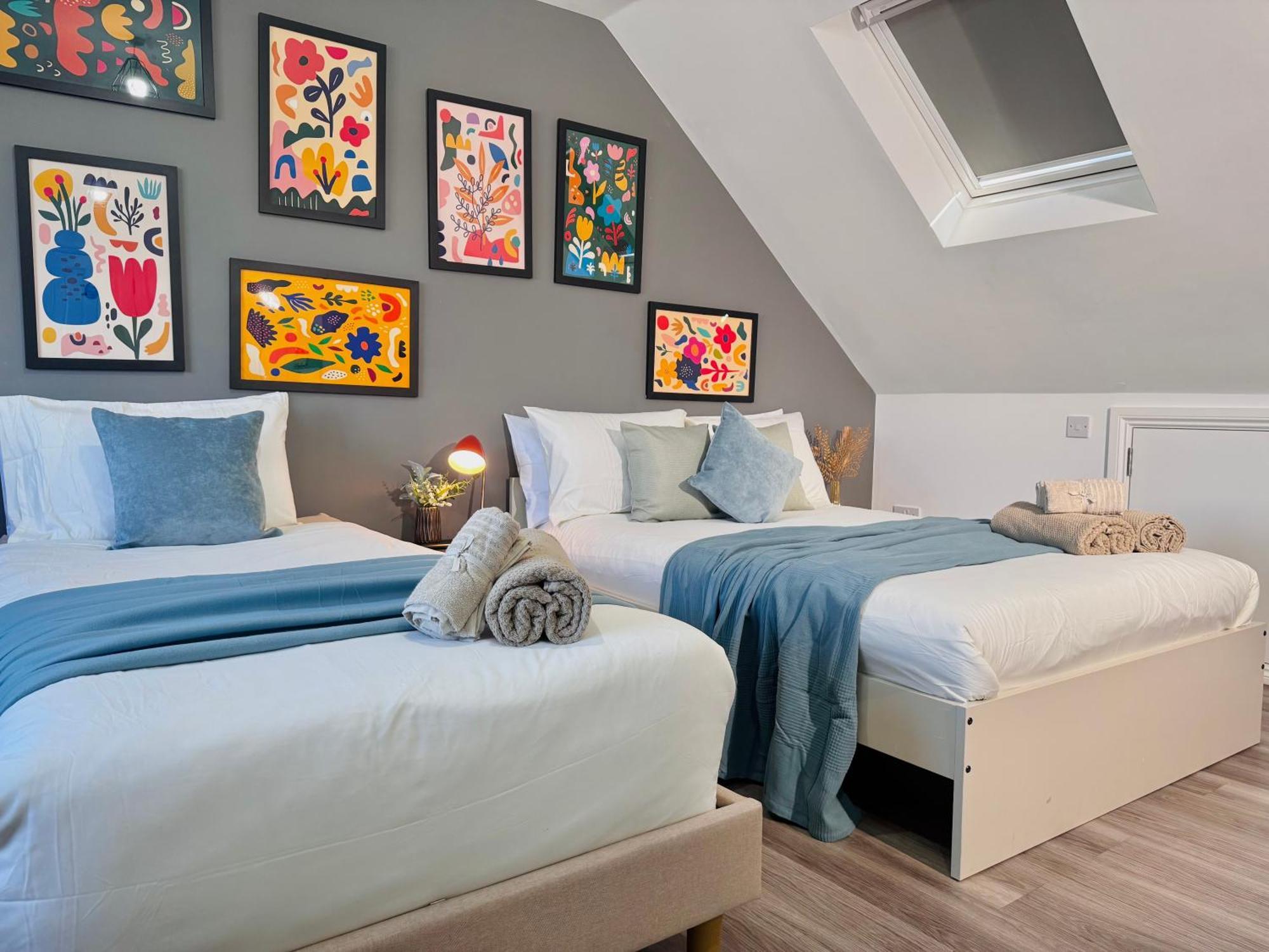 Bright Studio Loft 30Min To Central London Eksteriør billede