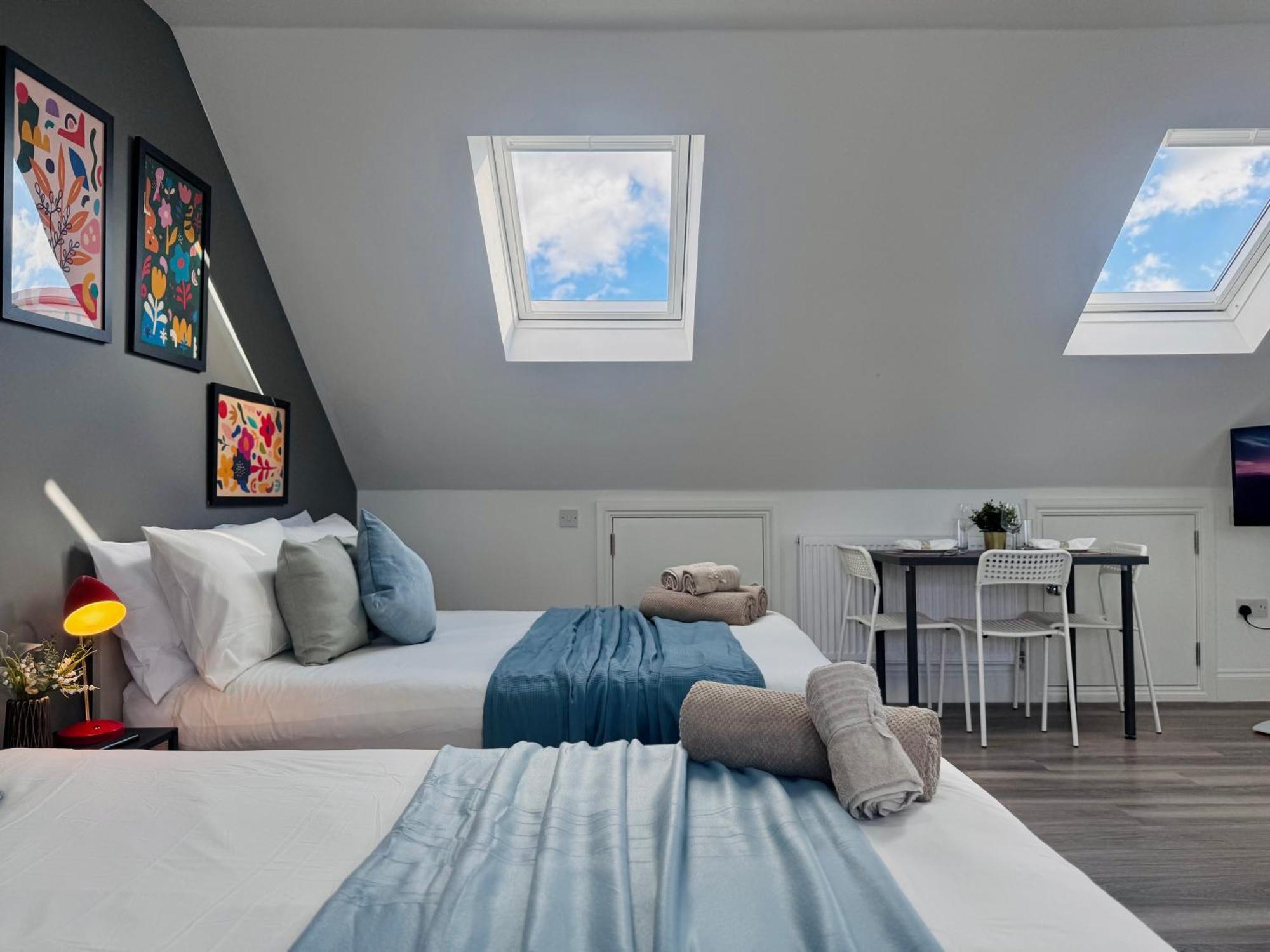 Bright Studio Loft 30Min To Central London Eksteriør billede