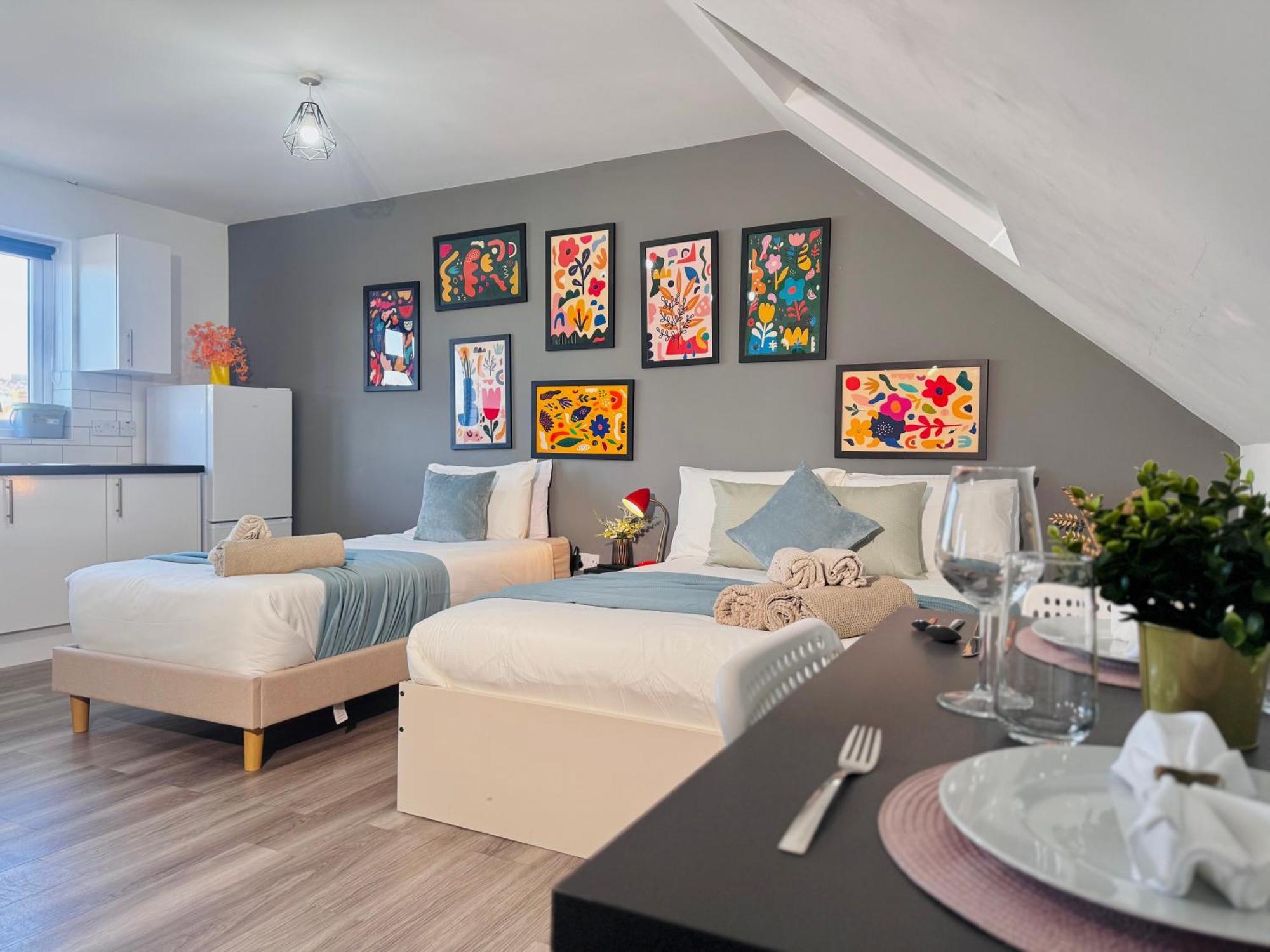 Bright Studio Loft 30Min To Central London Eksteriør billede